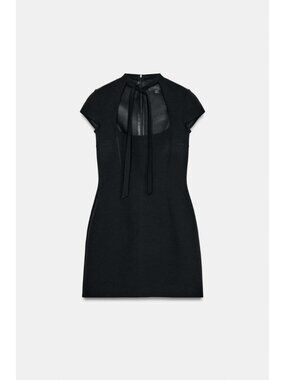ZARA TIED SHORT DRESS